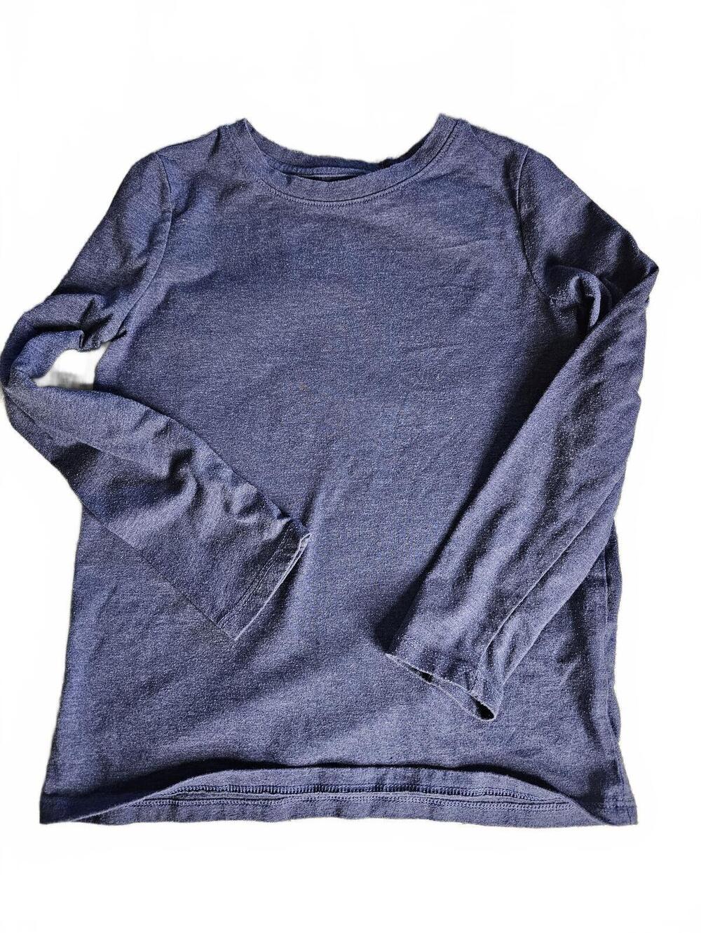 Cat & Jack Long Sleeve Navy Blue Shirt Size 6/6X